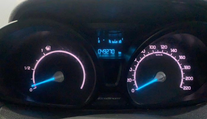 2016 Ford Ecosport AMBIENTE 1.5L PETROL, Petrol, Manual, 49,234 km, Odometer Image