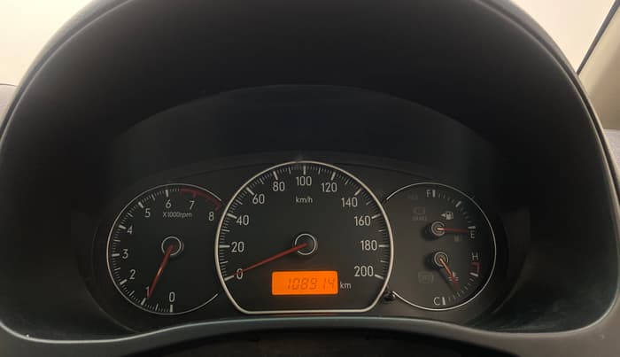 2014 Maruti SX4 VXI, Petrol, Manual, 1,08,881 km, Odometer Image