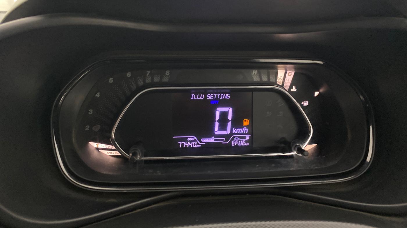 2021 Tata NEXON XZ PLUS PETROL DARK EDITION, Petrol, Manual, 77,428 km, Odometer Image