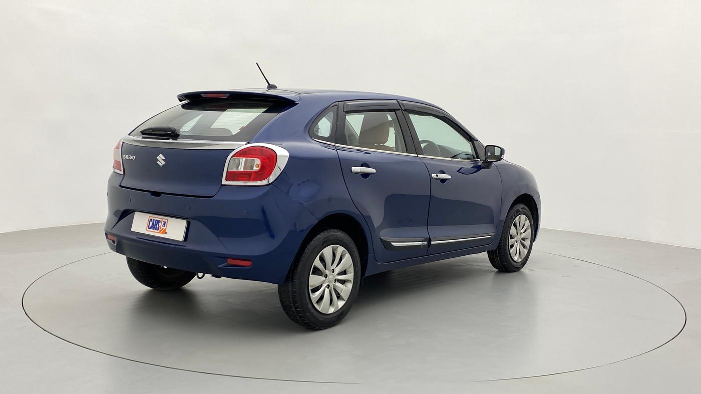2018 Maruti Baleno DELTA 1.2 K12, Petrol, Manual, 58,667 km, Right Back Diagonal