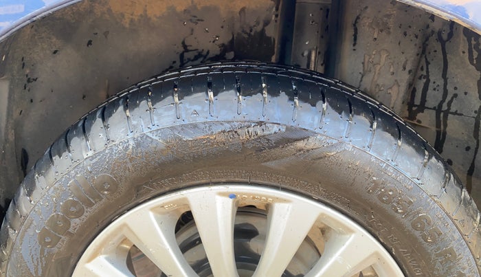 2021 Maruti Ciaz DELTA AT 1.5 SHVS PETROL, Petrol, Automatic, 54,986 km, Left Rear Tyre Tread