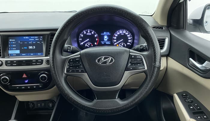 2019 Hyundai Verna 1.6 SX VTVT, Petrol, Manual, 25,369 km, Steering Wheel Close Up