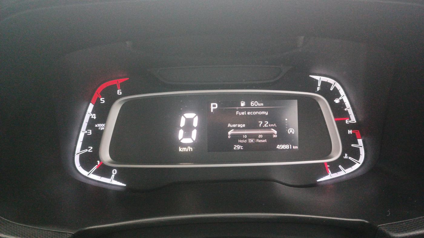 2023 KIA SONET HTX 1.5 AT, Diesel, Automatic, 49,879 km, Odometer Image