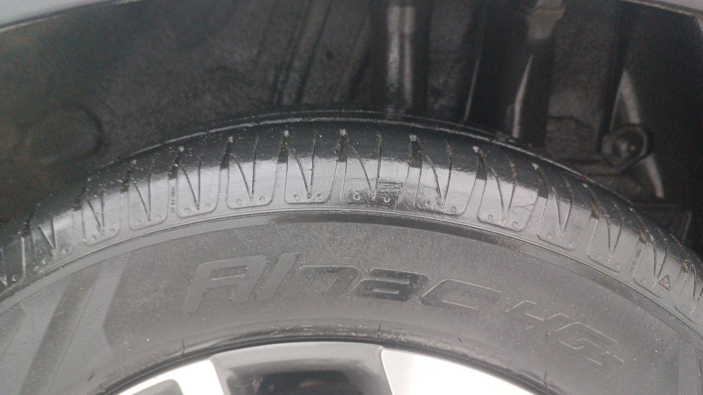 2023 KIA SONET HTX 1.5 AT, Diesel, Automatic, 49,879 km, Left Rear Tyre Tread