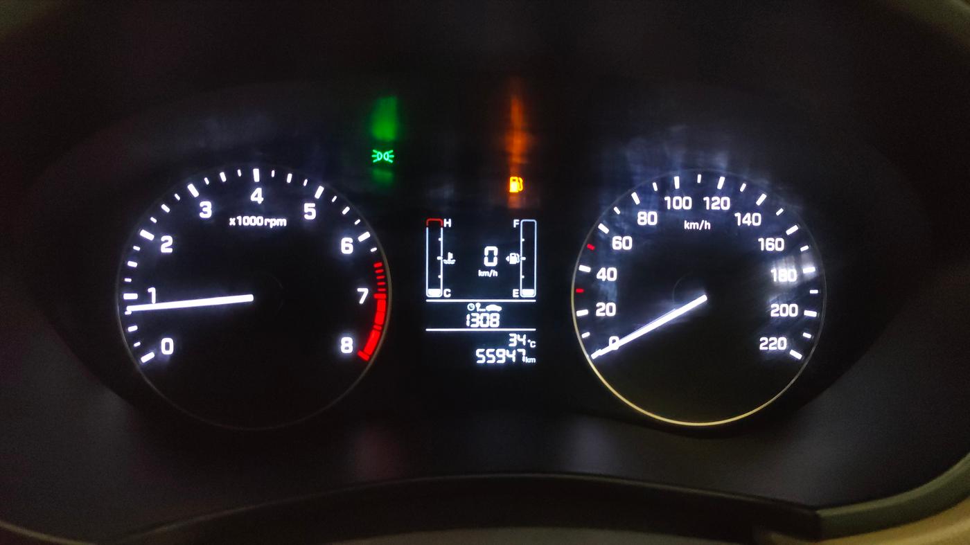 2015 Hyundai Elite i20 MAGNA 1.2, Petrol, Manual, 55,946 km, Odometer Image