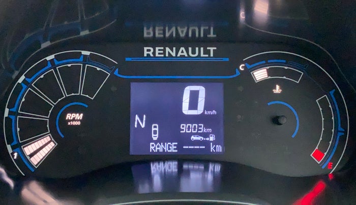 2021 Renault TRIBER RXZ AMT, Petrol, Automatic, 9,003 km, Odometer Image