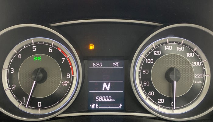 2018 Maruti Dzire ZXI AMT, Petrol, Automatic, 58,039 km, Odometer Image