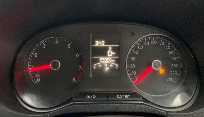 2017 Volkswagen Polo HIGHLINE PLUS 1.2(16 ALLOY, Petrol, Manual, 60,016 km, Odometer Image
