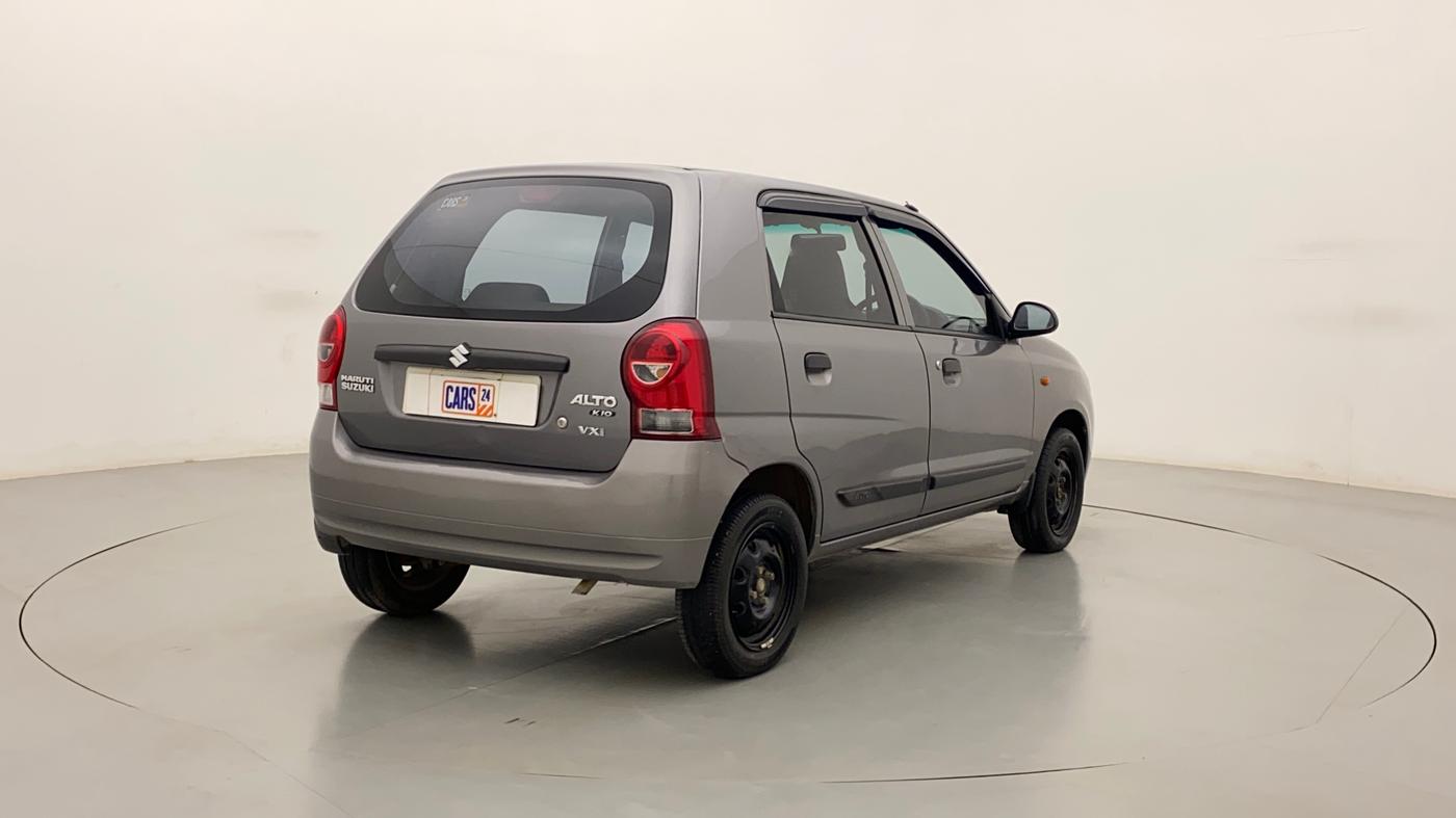 2014 Maruti Alto K10 VXI, Petrol, Manual, 61,787 km, Right Back Diagonal