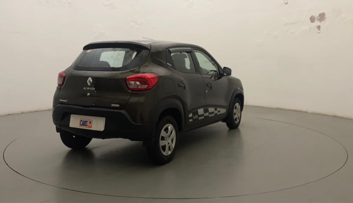 2017 Renault Kwid RXT 1.0 AMT (O), Petrol, Automatic, 16,656 km, Right Back Diagonal