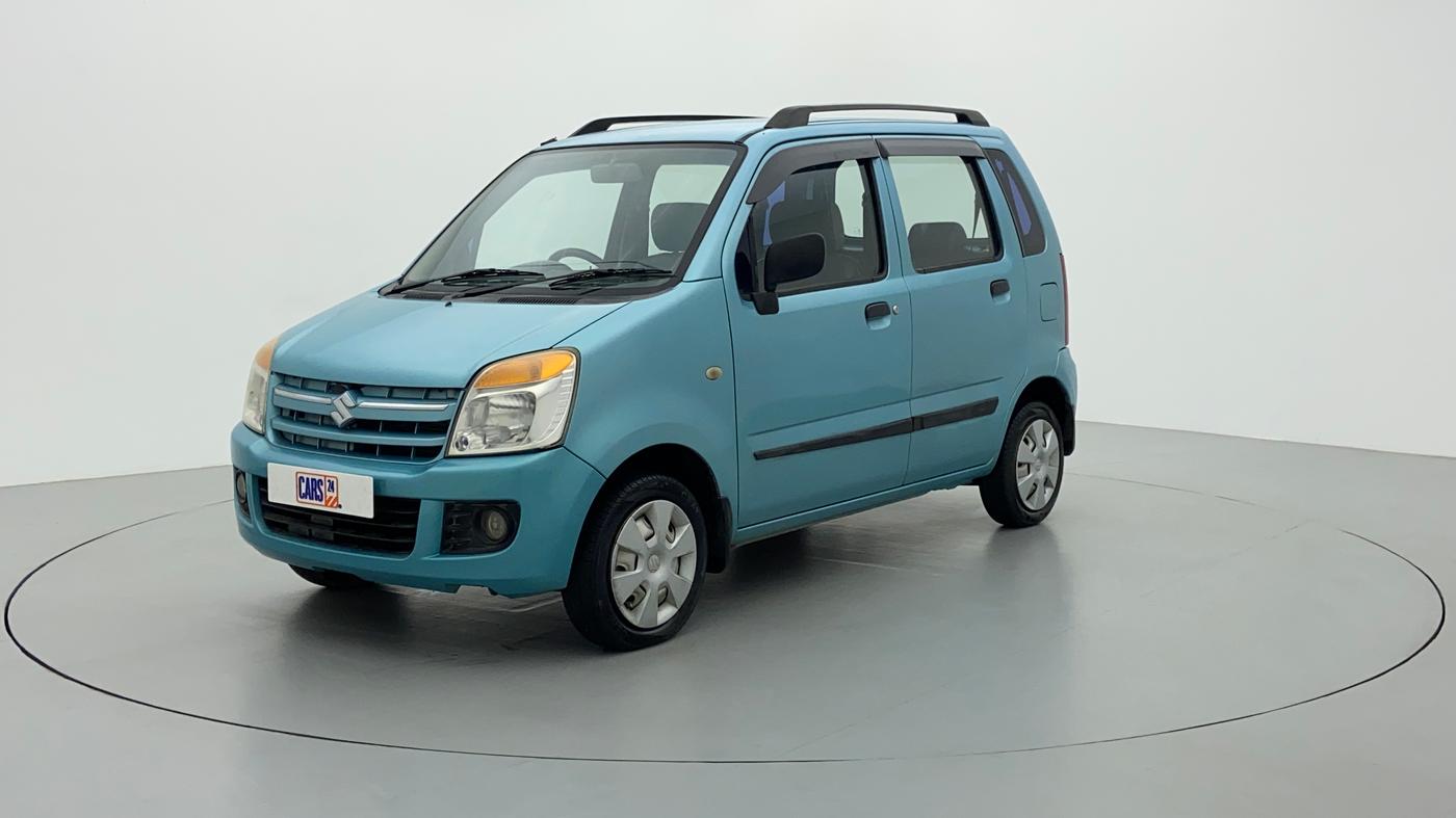 2009 Maruti Wagon R LXI, Petrol, Manual, 47,553 km, Left Front Diagonal (45- Degree) View