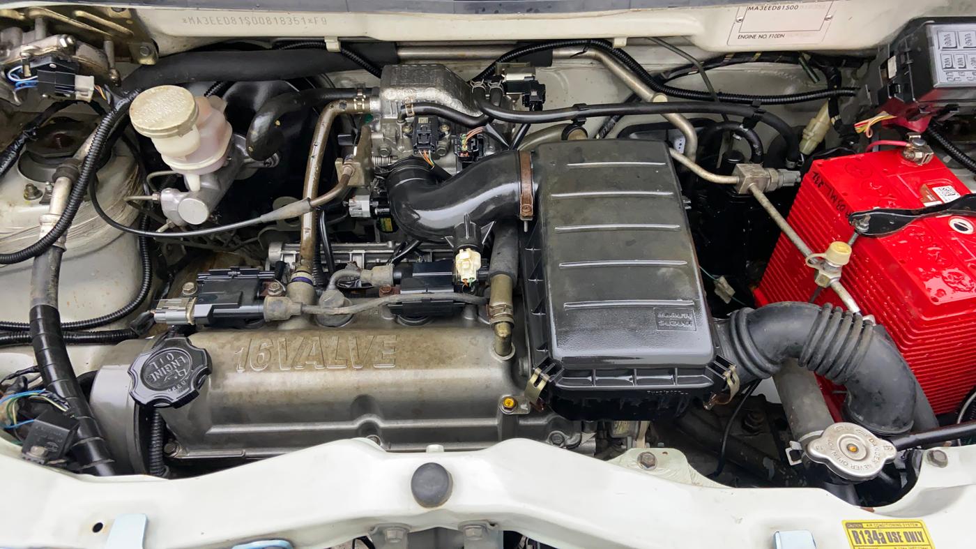 2009 Maruti Wagon R LXI, Petrol, Manual, 47,553 km, Engine Bonet View