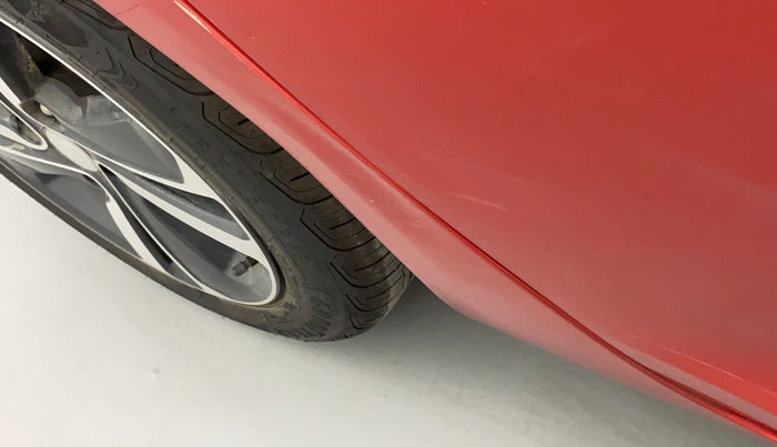 2022 Tata ALTROZ XZA PLUS, Petrol, Automatic, 5,022 km, Right quarter panel - Slightly dented