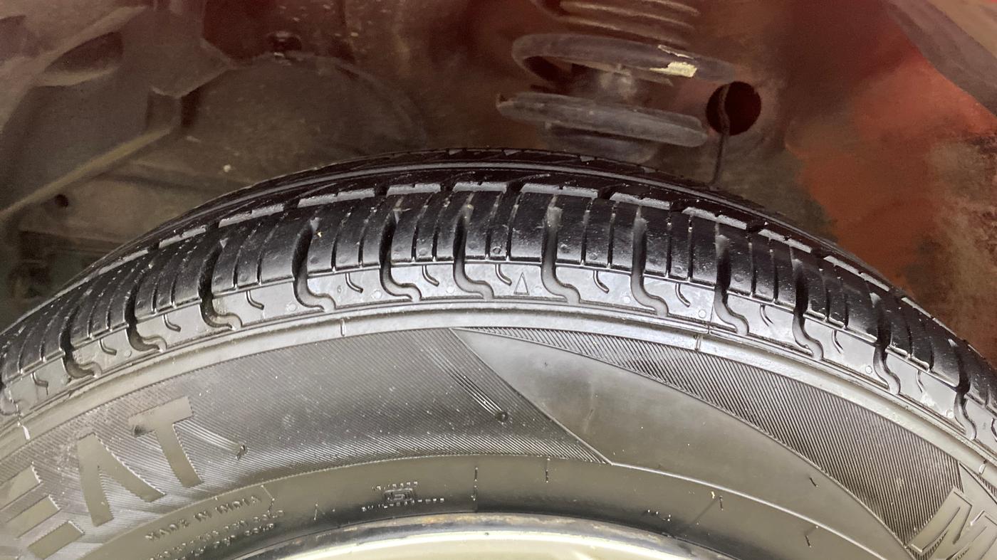 2019 Maruti S PRESSO VXI+, Petrol, Manual, 51,002 km, Left Front Tyre Tread