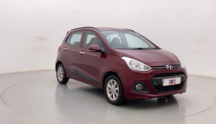 2016 Hyundai Grand i10 ASTA 1.2 KAPPA VTVT, Petrol, Manual, 29,237 km, Right Front Diagonal