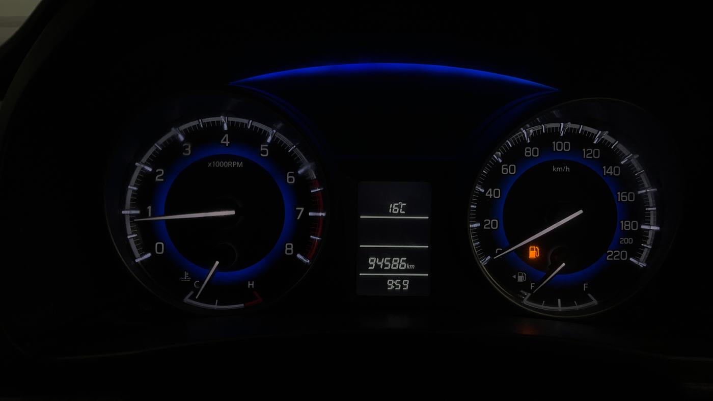 2016 Maruti Baleno DELTA PETROL 1.2, Petrol, Manual, 94,465 km, Odometer Image