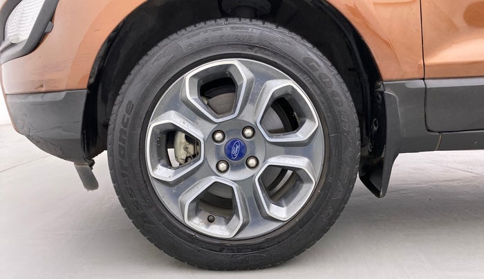 2021 Ford Ecosport TITANIUM 1.5 SPORTS(SUNROOF) PETROL, Petrol, Manual, 57,250 km, Left Front Wheel