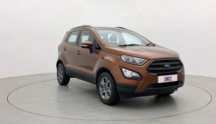 2021 Ford Ecosport TITANIUM 1.5 SPORTS(SUNROOF) PETROL, Petrol, Manual, 57,250 km, Right Front Diagonal