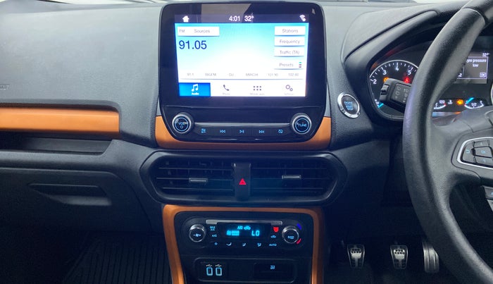 2021 Ford Ecosport TITANIUM 1.5 SPORTS(SUNROOF) PETROL, Petrol, Manual, 57,250 km, Air Conditioner
