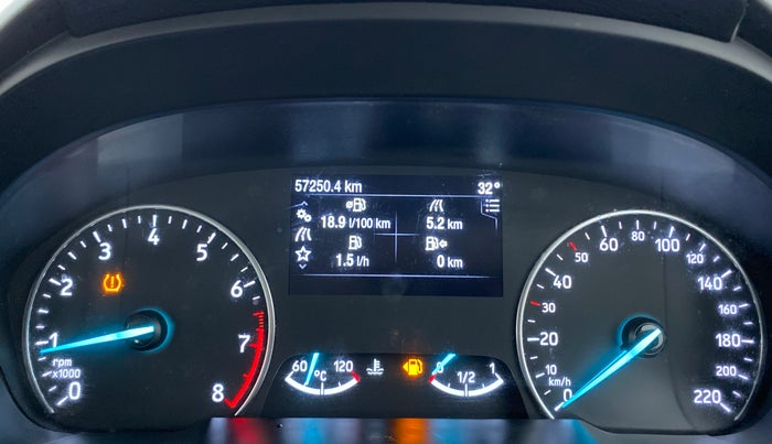 2021 Ford Ecosport TITANIUM 1.5 SPORTS(SUNROOF) PETROL, Petrol, Manual, 57,250 km, Odometer Image