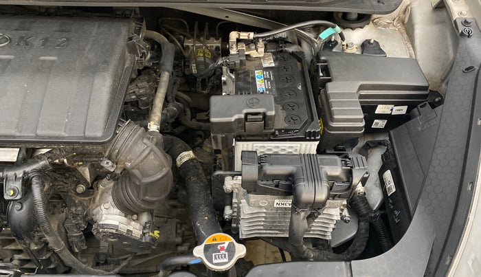 2022 Hyundai GRAND I10 NIOS ASTA AMT 1.2 KAPPA VTVT, Petrol, Automatic, 16,256 km, Engine View - Left