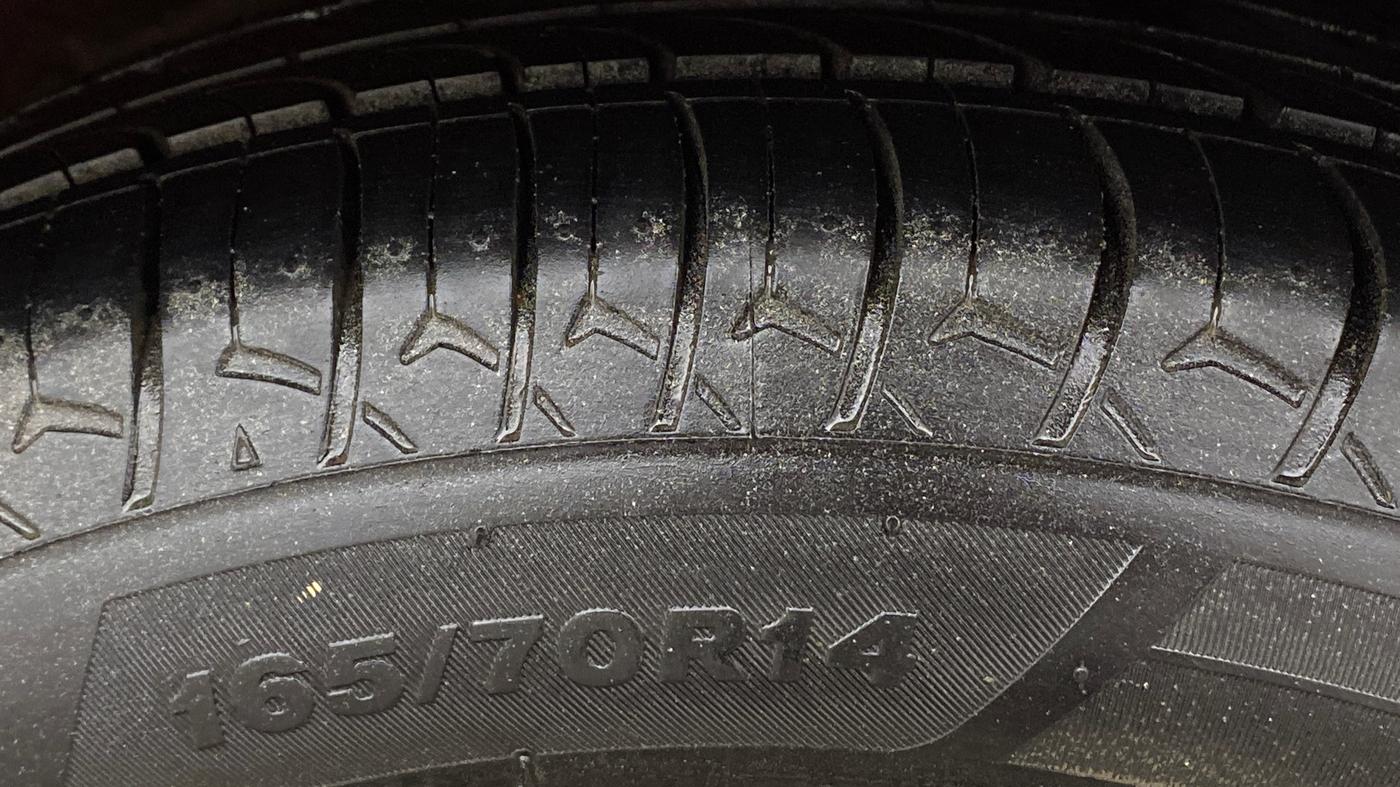 2015 Hyundai Xcent S 1.2, Petrol, Manual, 87,463 km, Left Rear Tyre Tread