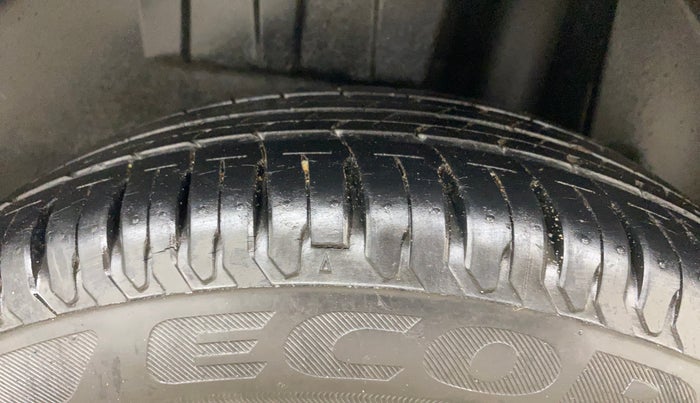 2018 Maruti Dzire ZXI PLUS AMT, Petrol, Automatic, 15,777 km, Left Rear Tyre Tread