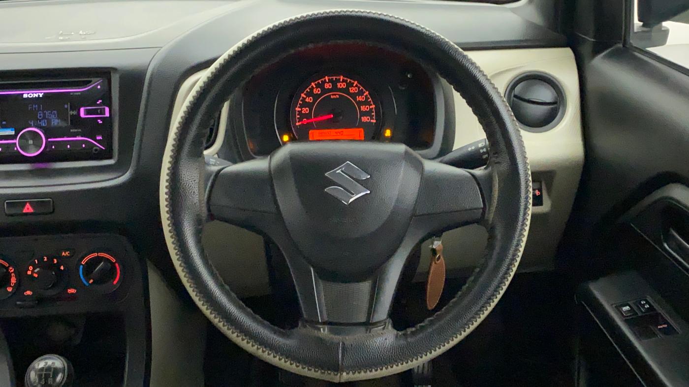 2019 Maruti New Wagon-R LXI CNG (O) 1.0, CNG, Manual, 77,967 km, Steering Wheel Close Up