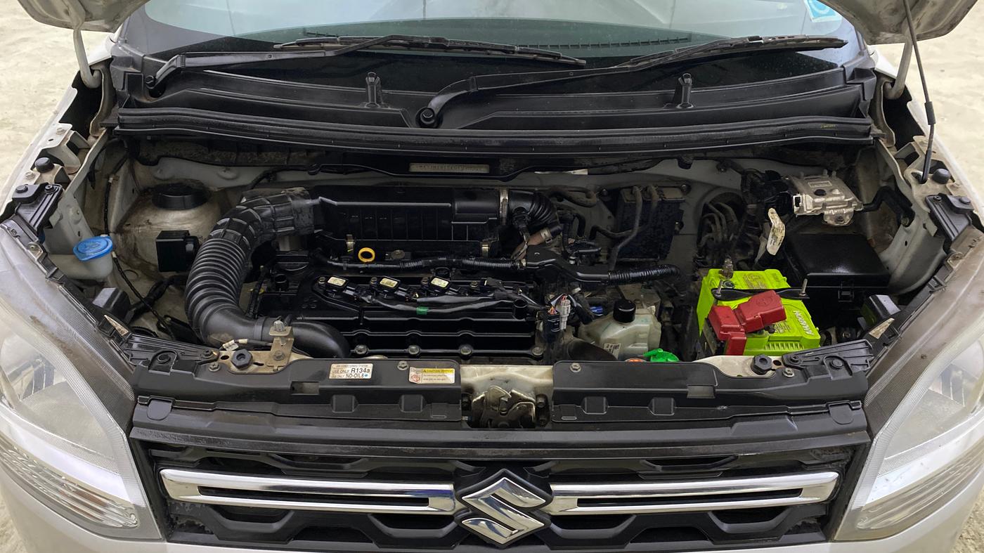 2019 Maruti New Wagon-R VXI 1.2 AMT, Petrol, Automatic, 15,885 km, Engine View