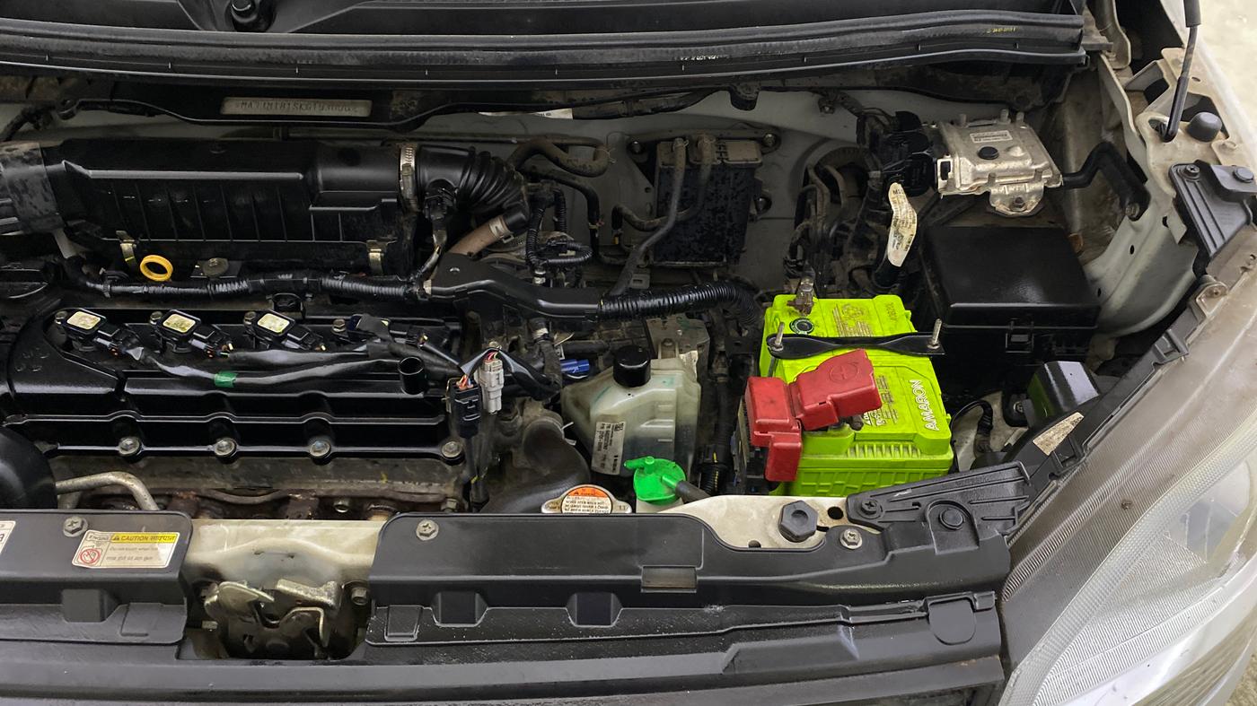 2019 Maruti New Wagon-R VXI 1.2 AMT, Petrol, Automatic, 15,885 km, Engine View - Left