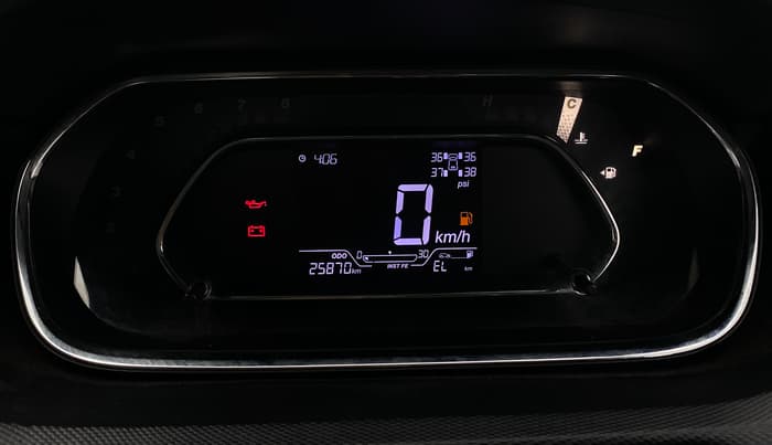 2023 Tata Tiago XZ PLUS PETROL, Petrol, Manual, 25,867 km, Odometer Image
