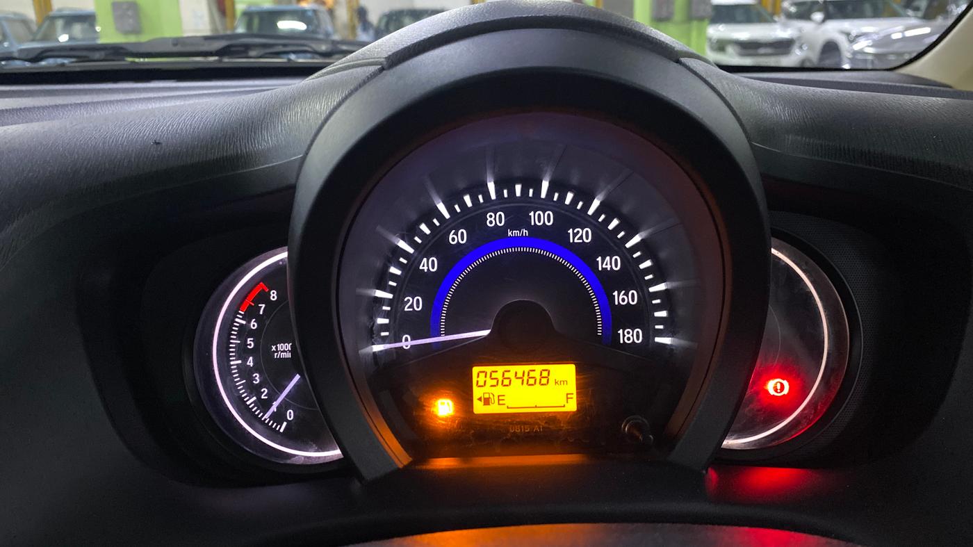 2015 Honda Brio S MT, Petrol, Manual, 56,459 km, Odometer Image
