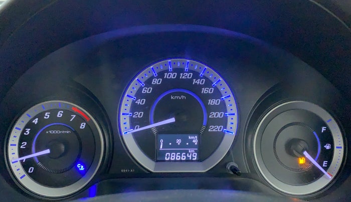 2013 Honda City S MT PETROL, Petrol, Manual, 86,753 km, Odometer Image