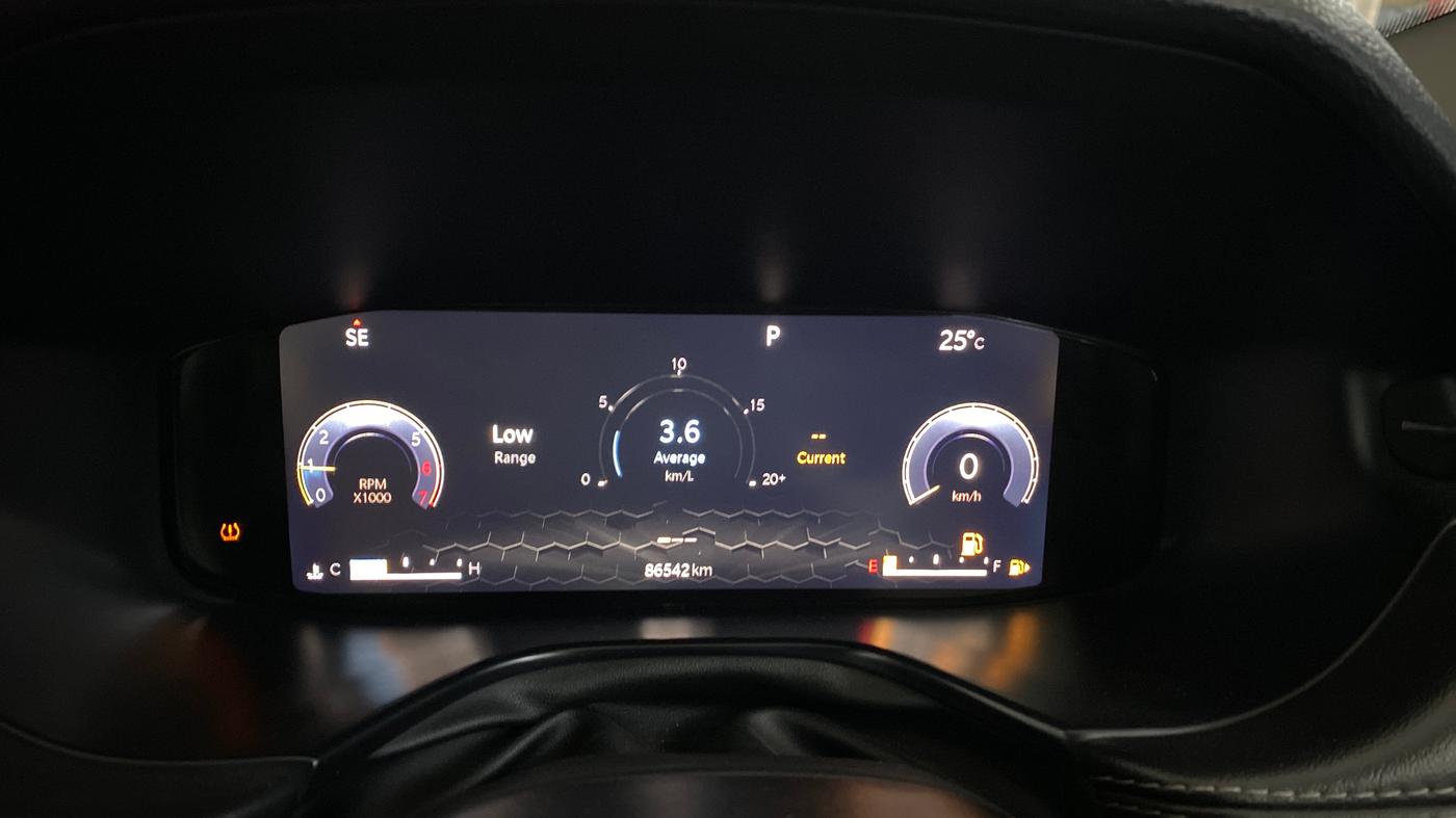 2022 Jeep Compass MODEL S (O) 1.4 PETROL DCT, Petrol, Automatic, 86,495 km, Odometer Image