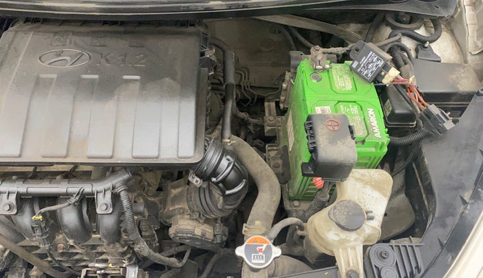 2015 Hyundai Grand i10 SPORTZ 1.2 KAPPA VTVT, Petrol, Manual, 71,729 km, Engine View - Left