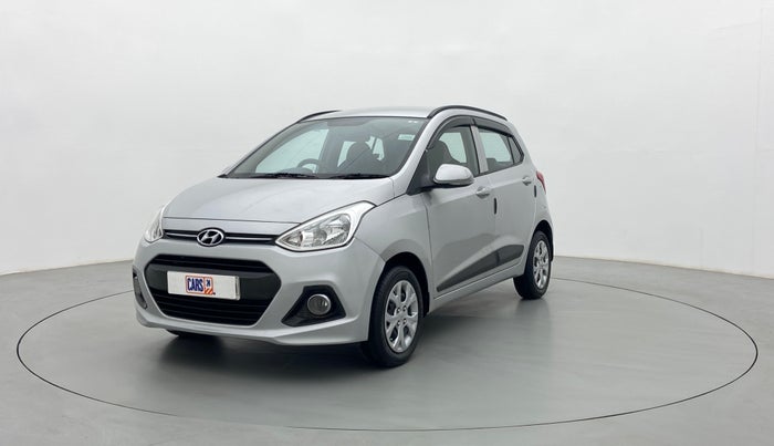 2016 Hyundai Grand i10 SPORTZ 1.2 KAPPA VTVT, Petrol, Manual, 24,887 km, Left Front Diagonal
