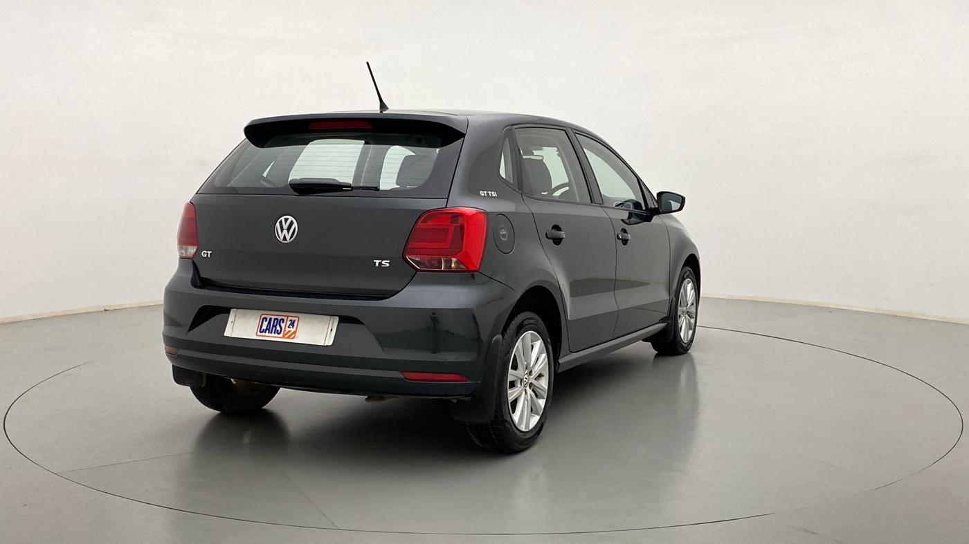 2016 Volkswagen Polo GT TSI 1.2 PETROL AT, Petrol, Automatic, 30,662 km, Right Back Diagonal