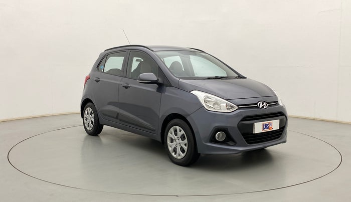 2016 Hyundai Grand i10 SPORTZ 1.2 KAPPA VTVT, Petrol, Manual, 42,232 km, Right Front Diagonal