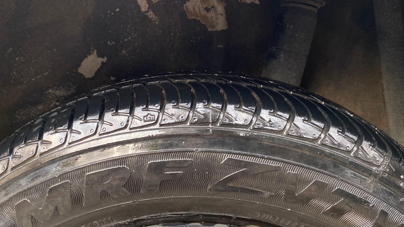 2022 Maruti New Wagon-R VXI (O) 1.2, Petrol, Manual, 22,836 km, Left Rear Tyre Tread