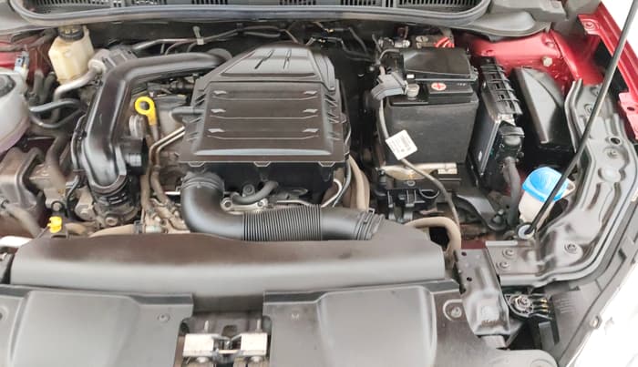 2022 Volkswagen VIRTUS TOPLINE TSI 1.0 AT, Petrol, Automatic, 6,593 km, Engine View - Left