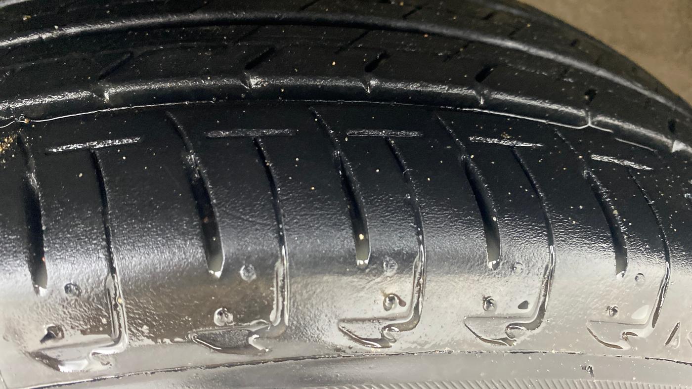 2025 Maruti IGNIS ZETA 1.2 AMT, Petrol, Automatic, 6,286 km, Left Front Tyre Tread