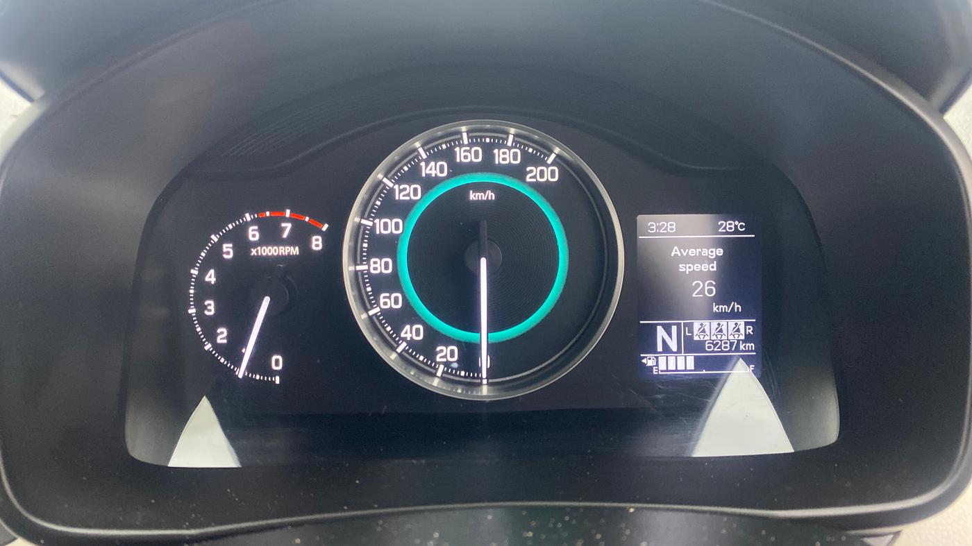 2025 Maruti IGNIS ZETA 1.2 AMT, Petrol, Automatic, 6,286 km, Odometer Image
