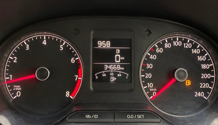 2016 Volkswagen Ameo HIGHLINE 1.2, Petrol, Manual, 34,712 km, Odometer Image