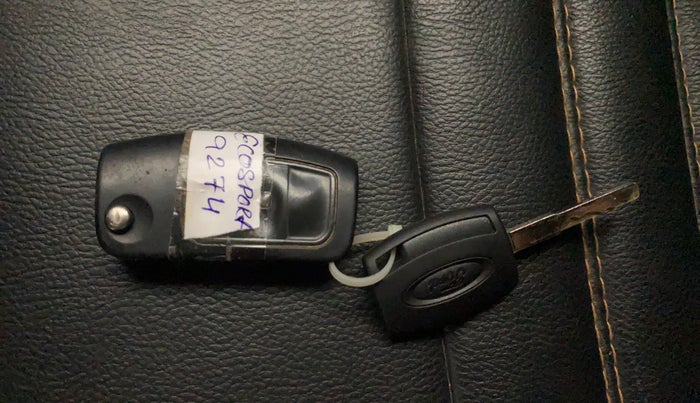 2015 Ford Ecosport TITANIUM 1.5L PETROL, Petrol, Manual, 78,884 km, Key Close Up