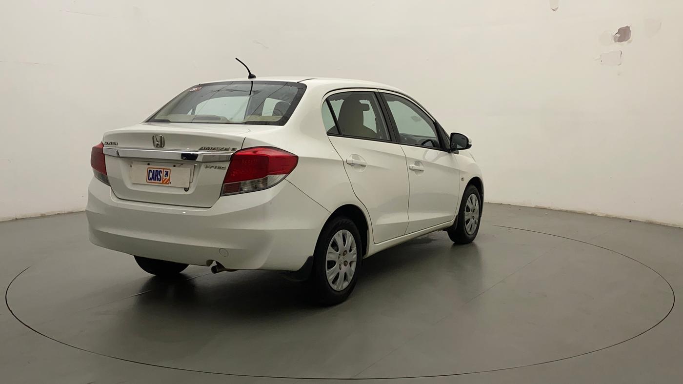 2015 Honda Amaze 1.2L I-VTEC S, Petrol, Manual, 23,016 km, Right Back Diagonal