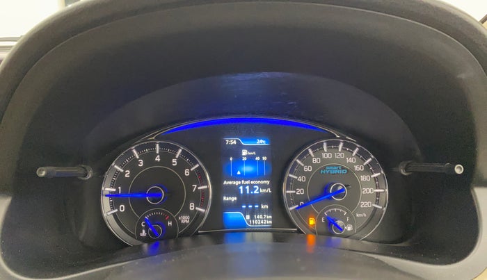 2019 Maruti Ciaz ALPHA 1.5 SHVS PETROL, Petrol, Manual, 1,10,193 km, Odometer Image