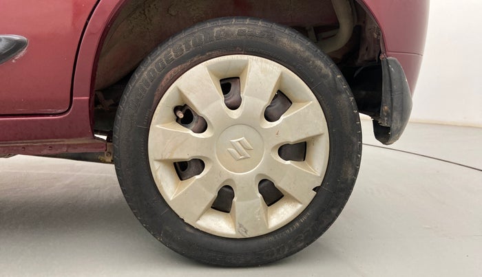 2011 Maruti Alto K10 VXI, Petrol, Manual, 70,425 km, Left Rear Wheel