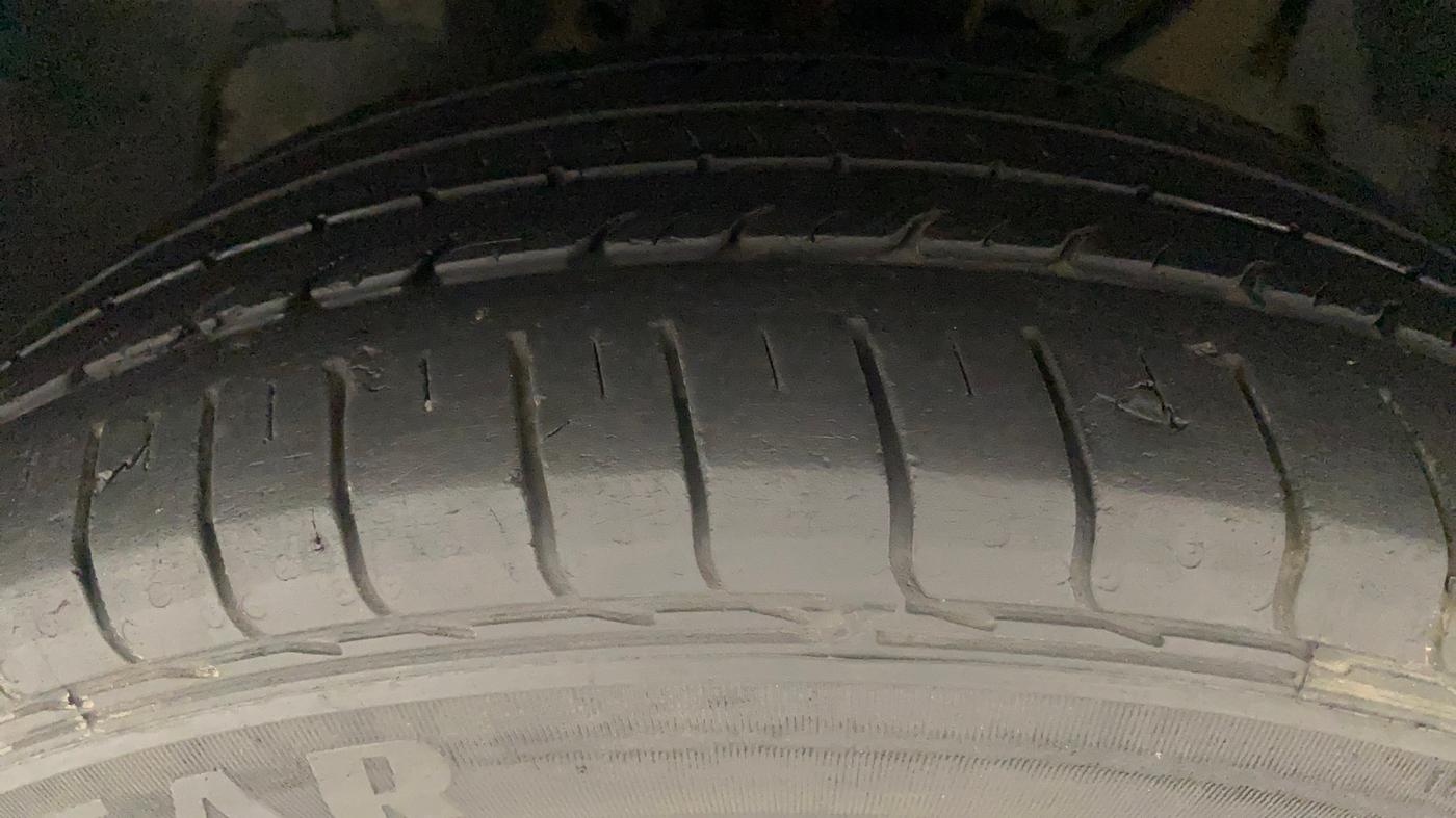 2020 Tata NEXON XM PETROL, Petrol, Manual, 45,291 km, Left Front Tyre Tread