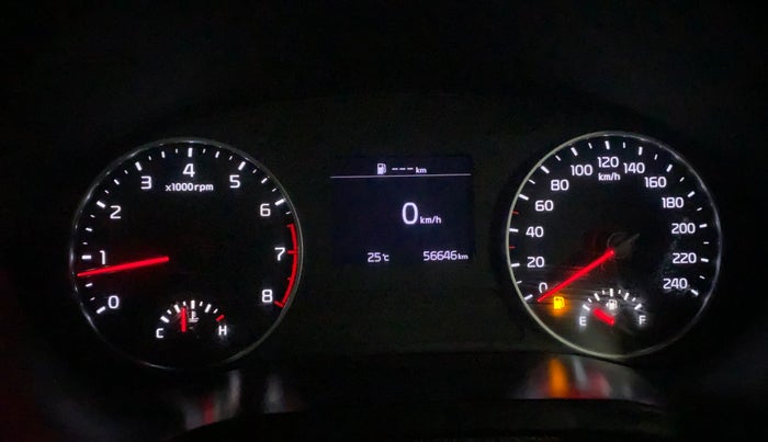 2021 KIA SELTOS HTX 1.5 PETROL, Petrol, Manual, 56,626 km, Odometer Image