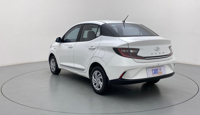 2021 Hyundai AURA S 1.2 CNG, CNG, Manual, 23,375 km, Left Back Diagonal